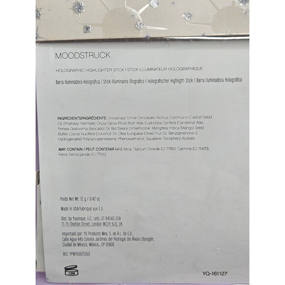 Younique Moodstruck Gift Set Holographic Highlighter Stick and Lip Gloss NEW - Picture 5 of 6